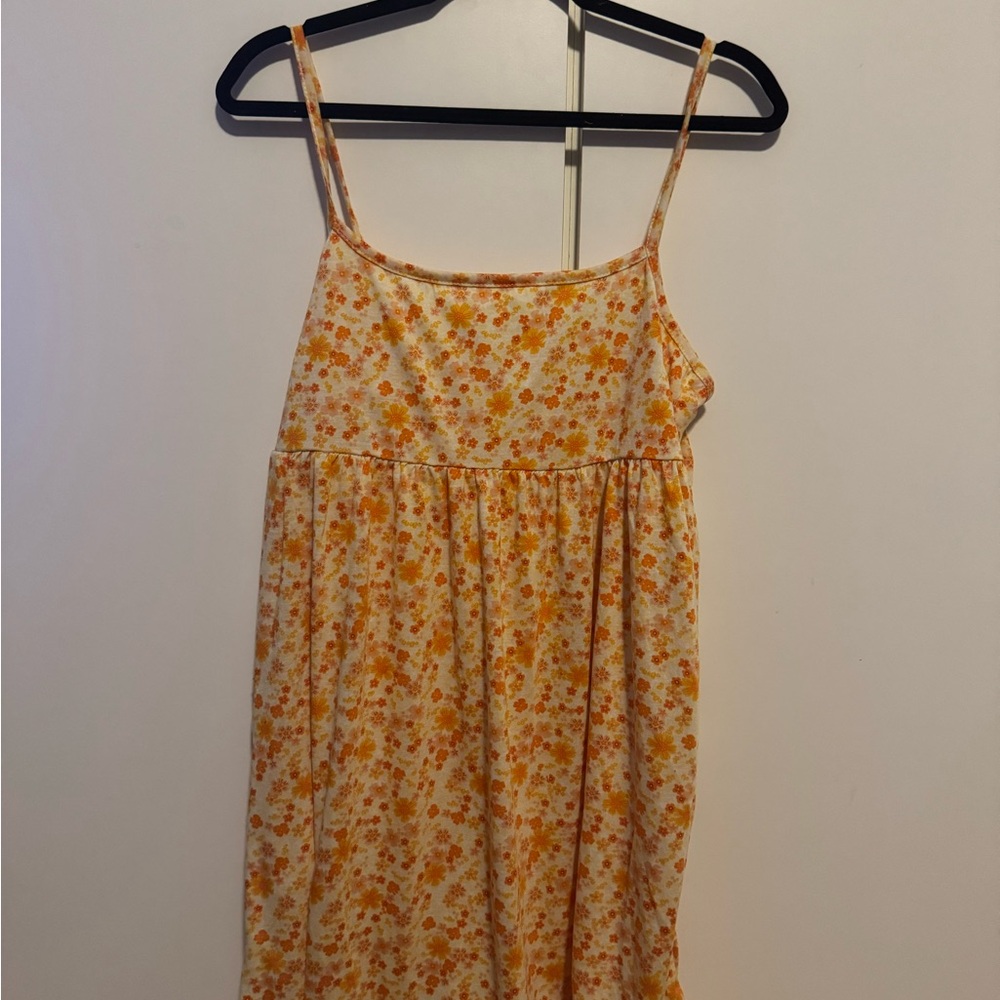 Floral Spaghetti Strap Shirt